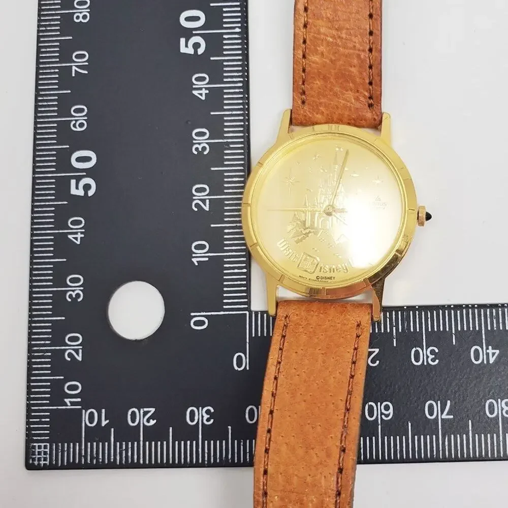 Rare Vintage Disney X Lorus Gold-Tone Watch